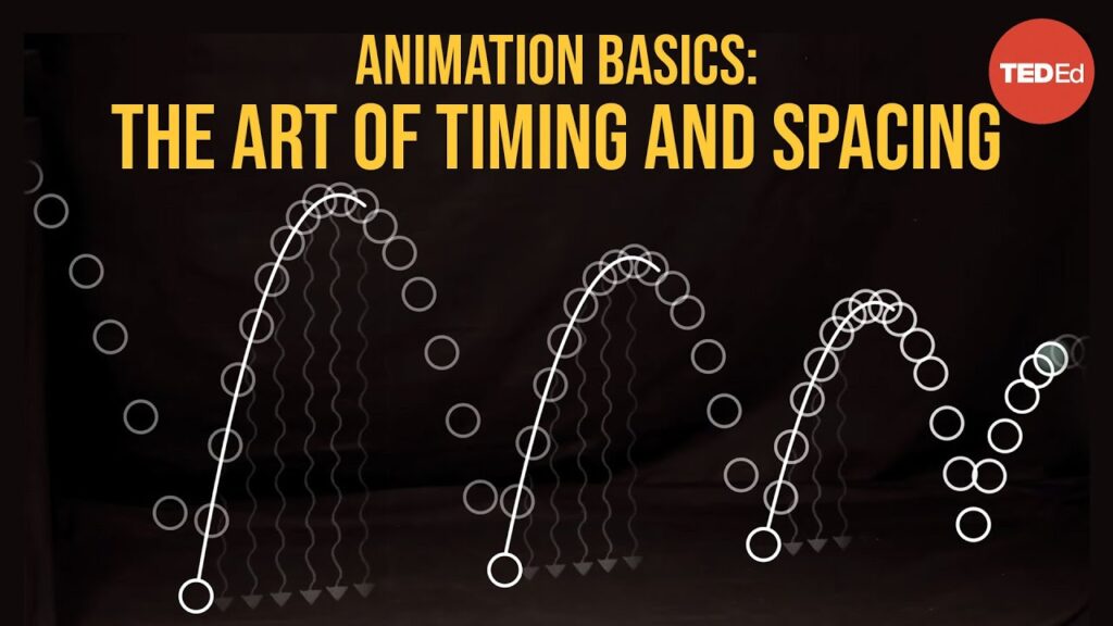 アニメーションの芸術：リアルな動きを作るためのタイミングとスペーシングの操作