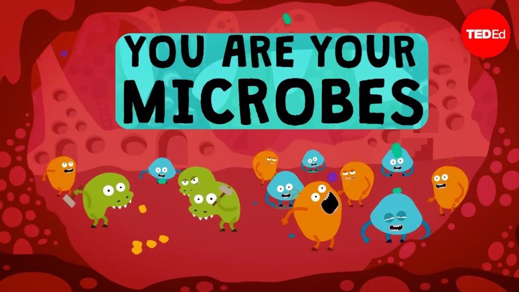 私たちの内部に存在する微生物の世界