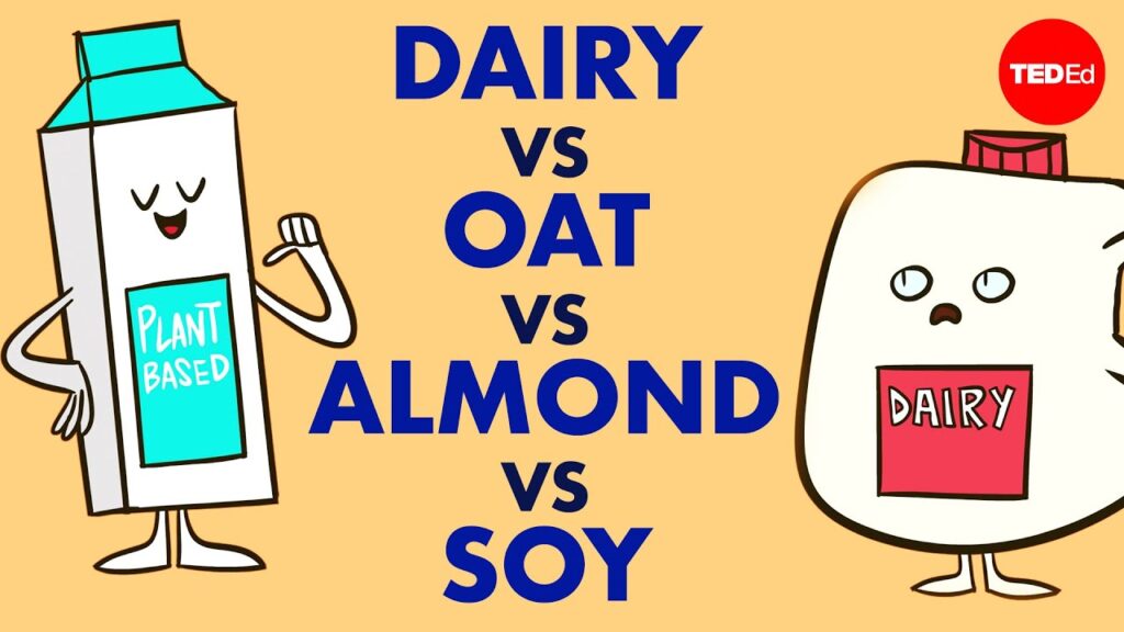 植物性ミルク：乳製品ミルクに比べて健康的で持続可能な代替品