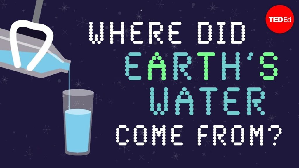 水の宇宙から地球への宇宙旅行