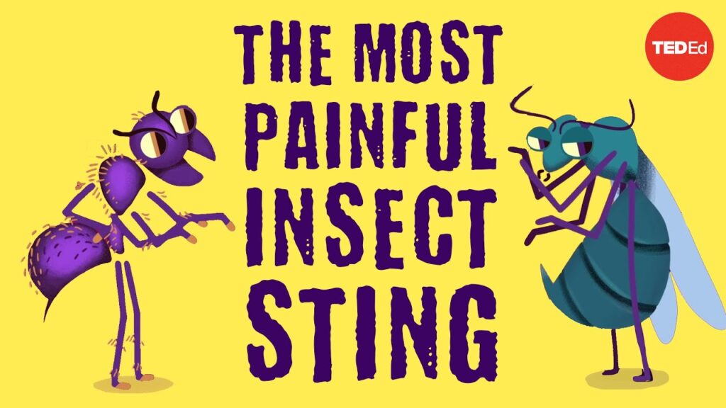 痛かった：世界で最も痛い昆虫の刺し傷