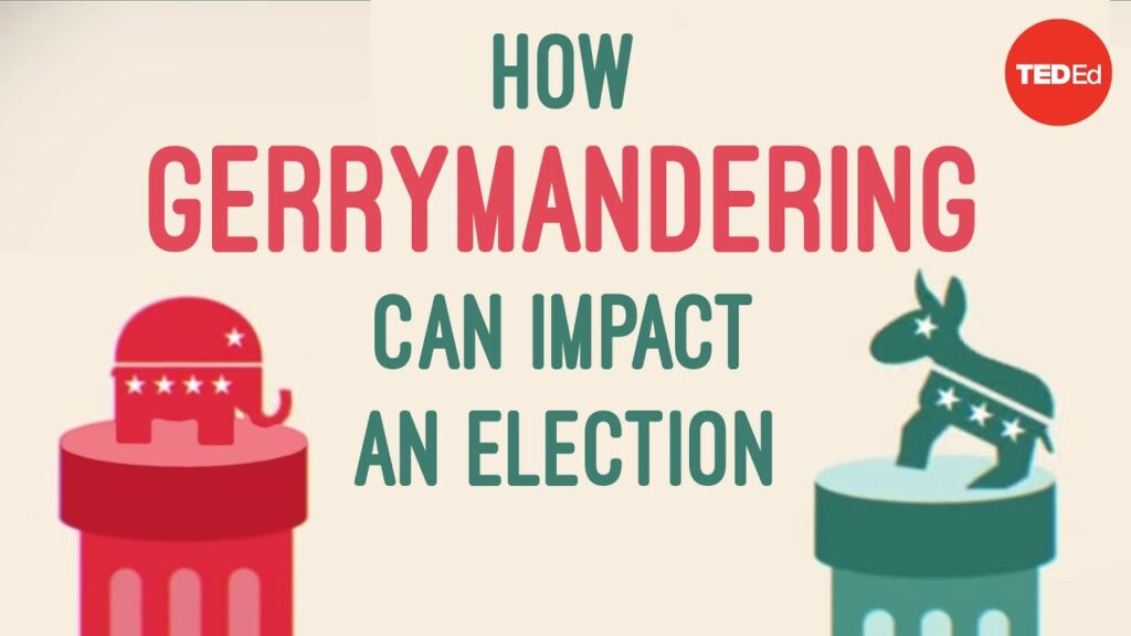 ジェリーマンダリングの理解：選挙区割りが一つの政党に有利に働く方法