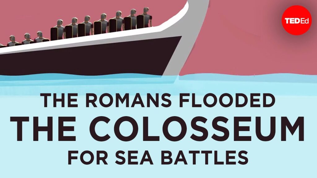 古代ローマにおける水上戦の壮観