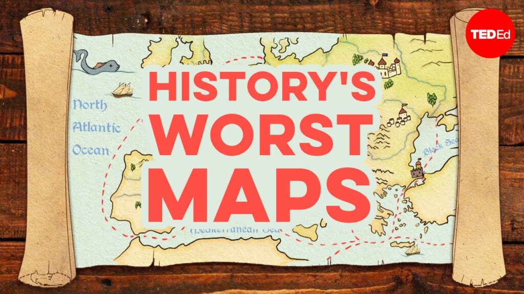 ここにはドラゴンがいる：世界地図の魅力的な歴史