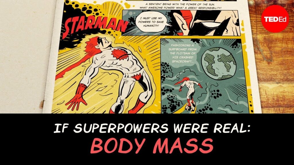 スーパーヒーローの科学：体のサイズと内容の変化
