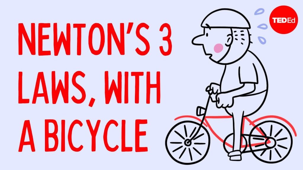 自転車運動の科学：ニュートンの法則の解説