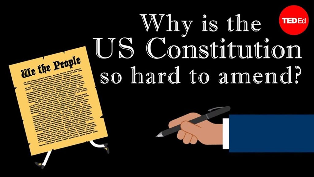 なぜアメリカ合衆国憲法を変更するのが難しいのか？